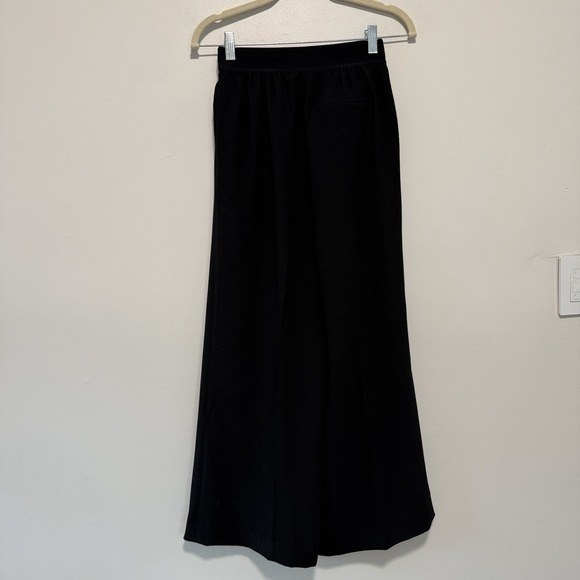 SPANX Crepe Wide Leg Trouser Pant in Black Size XS Petite - Picture 7 of 11